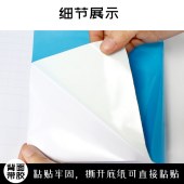 夜光膜蓄光墙贴发光贴纸A4 绿色 60cm*1m