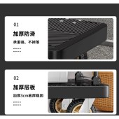 小推车搬运车 63*40cm 加厚镂空板3寸一体静音轮 承重约280斤