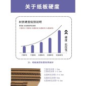 瓦楞纸板 加厚特硬纸盒片纸壳板 5层BE加硬 100*100cm 十张/组