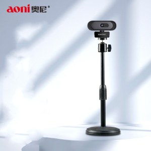 奥尼（aoni）X6 电脑摄像头支架 桌面支架1/4标准6MM通用螺丝 多角度旋转云台任意调节