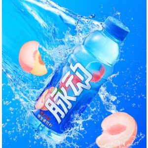 脉动 维生素饮料 白桃口味 600ML/瓶 15瓶/箱 新老包装随机