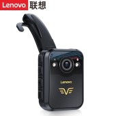 联想(Lenovo)执法记录仪 64G大容量可扩展专业高清录像5800万像素微型随身便携式DSJ-2W 黑色