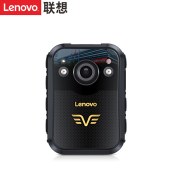 联想(Lenovo)执法记录仪 64G大容量可扩展专业高清录像5800万像素微型随身便携式DSJ-2W 黑色