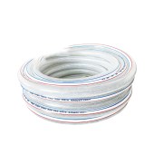 塑料水管 pvc 软管浇花浇菜 透明4分水管 70米/捆