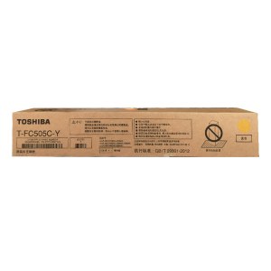 东芝（TOSHIBA）T-FC505C-Y 黄色粉盒（高容） 适用于：东芝2000AC/2500AC/2505AC/3005AC/3505AC/4505AC/5005AC（计价单位：支）