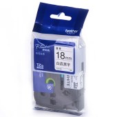 兄弟（brother） 18mm 白底黑字 原装标签色带 TZe-241