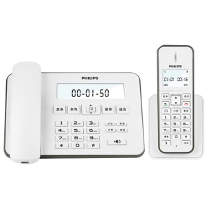 飞利浦(PHILIPS）电话机 数字无绳子子机   DCTG192（白色)(一个子机）
