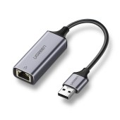 绿联 CM209  50922 USB3.0转RJ45百千兆网卡 深空灰