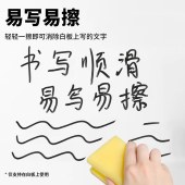 派通（Pentel）MW85 单头可擦圆头白板笔  黑色 2支/组