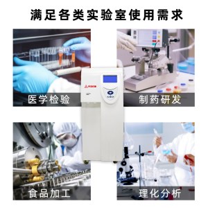 天马  UPTM-A20 实验室超纯水机净水设备台式蒸馏纯水设备去离子