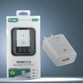 直通车  3C-P10 3C充电器 适用苹果安卓 快充5V2A充电头USB插头快冲充电头 白色盒装
