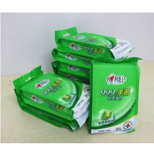 心相印 卫生湿巾 独立包装 96包/箱 XCA001 10片/包 （单位：箱）