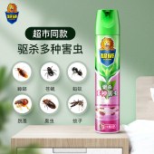 超威 杀虫气雾剂 家用杀虫剂 玫瑰花香 600ml/瓶