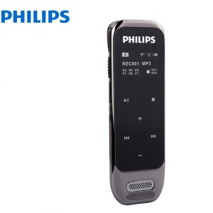飞利浦 VTR6600 录音笔 高清降噪商务会议MP3播放器（深灰色）