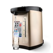 美的（Midea)电热水瓶 304不锈钢热水瓶5L多段温控实时温度显示 PF709-50T