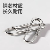 齐心 EBP00018 金属回形针 29mm 3#曲别针 100枚/盒 10盒/组 单位 组