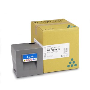 理光 彩色复印机碳粉 蓝色碳粉盒MPC8003C型  1支装