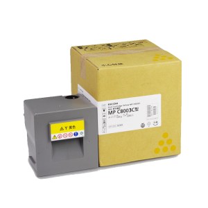 理光 彩色复印机碳粉 黄色碳粉盒MPC8003C型  1支装