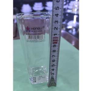 HONGLI  310C 四方杯 玻璃杯  高度14cm