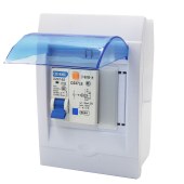 家用配电箱 开关塑料防水盒 1P漏电保护器 2-3回路空盒子