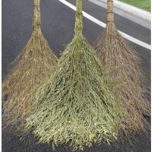 宜之选 大扫把 竹苕帚 柏油道路地面扫雪清扫清洁大号竹柄笤帚 190cm高