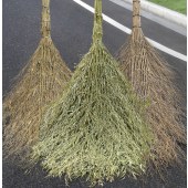 宜之选 大扫把 竹苕帚 柏油道路地面扫雪清扫清洁大号竹柄笤帚 190cm高