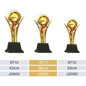 奖杯 9710 金属奖杯 大号 约43cm  单位 个