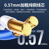 绿联 11257 六类千兆网线 CAT6类非屏蔽双绞线 家装网络POE监控工程箱线 100米 /卷 单位 卷