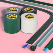 J150单面布基胶带 电线固定胶带胶布 银色 80MM宽*20M长 单卷装