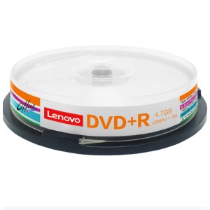 联想（Lenovo）DVD+R 光盘/刻录盘 16速4.7GB 办公系列 桶装10片/桶 单位 桶
