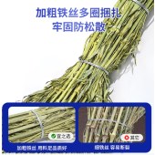 宜之选 大扫把 竹苕帚 柏油道路地面扫雪清扫清洁大号竹柄笤帚 190cm高