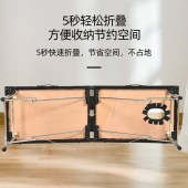折叠按摩床 中医推拿床 便携式手提床 黑色 60*90.5cm