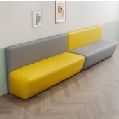 休息区沙发 办公等候长椅沙发 2m长*55cm宽*70cm高 颜色下单备注