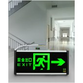 应急标识灯 单面安全出口 新国标紧急疏散指示灯牌