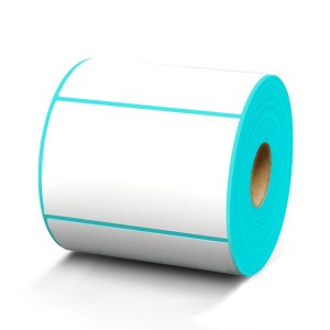 三防热敏标签纸 40*80mm 不干胶打印机贴纸 白色