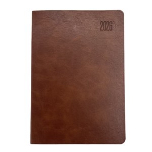 博文 2526-2 日程本  2026年 25KPU软皮款 80g 168张/本 颜色可备注 单位 本