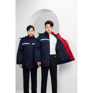 冬季工作服工装 长袖套装 纯棉 防静电立体兜款 尺码可备注 单位 套