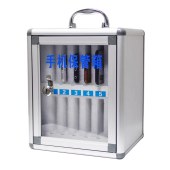 手机保管箱 12位 保管箱 215*195*255mm铝合金材质  单位 个