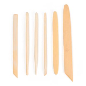 陶艺 6件套 竹制泥塑工具 装雕塑泥塑雕 单位 套