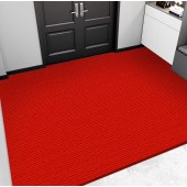 冰禹 TPR地毯 棕底红地毯 1.6米宽地毯 15米/卷