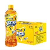 康师傅 500ml 冰红茶饮料 整箱柠檬口味 15瓶/箱 单位 箱