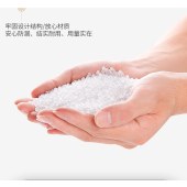 B-平口加厚垃圾袋 黑色 90*100cm 约25-30个/捆 大号 商用物业酒店办公加厚塑料袋35g