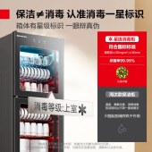 德玛仕 XDZ380-H1A 商用消毒柜 立式消毒碗柜消毒柜 7层380升丨中温丨紫外线一星消毒