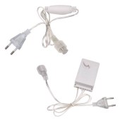 闪烁款插头 二孔款 串灯彩灯适用  单位 个