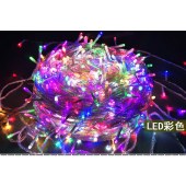 彩灯灯带 七彩100米款 插电款 圆孔接口 需另配插头 七种颜色 单位 捆