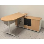 天光 1800W*800D*750H L型办公桌