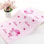 口水巾 洗脸小方巾 25*50cm 款式颜色随机 单位 条