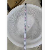 优也 白色塑料小眼漏框 漏盆  漏筐 50型  实际直径48厘米 高17cm （单位：个）