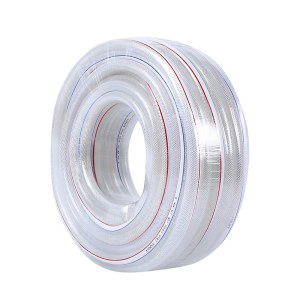 蛇皮管 4分 塑料水管PVC软管透明网管 内直径10mm 壁厚2mm（单米）
