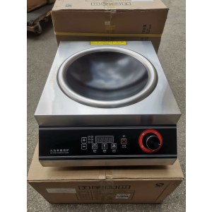 大功率商用电磁炉 5000W 凹面单头  旋钮款  质保1年（单位：个）